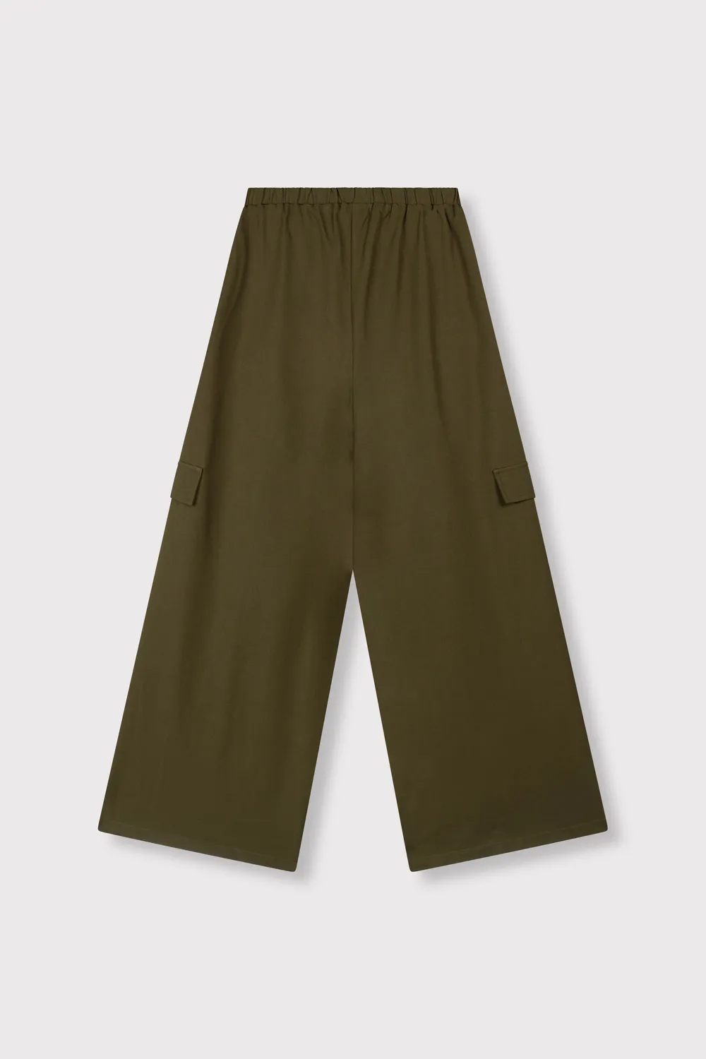 Amiek Mila cargo broek army groen