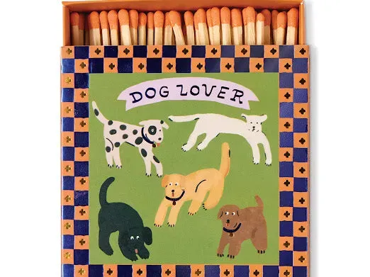 Amiek Lucifers Dog Lover vierkante lucifers 125 stuks
