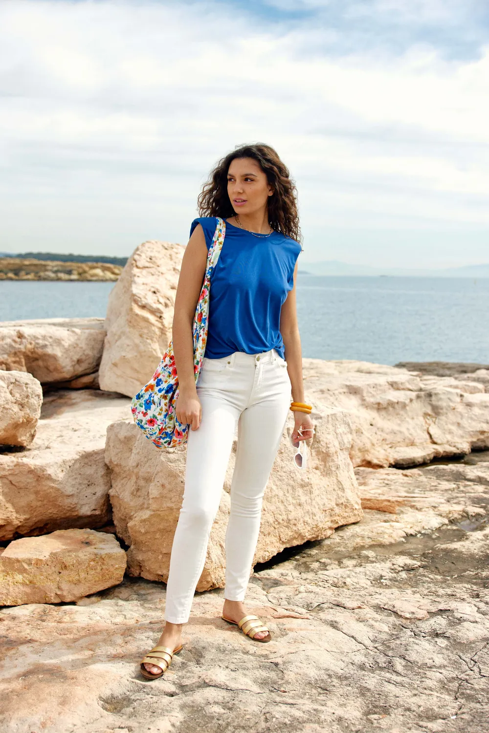 La Petite Etoile Maude skinny jeans wit