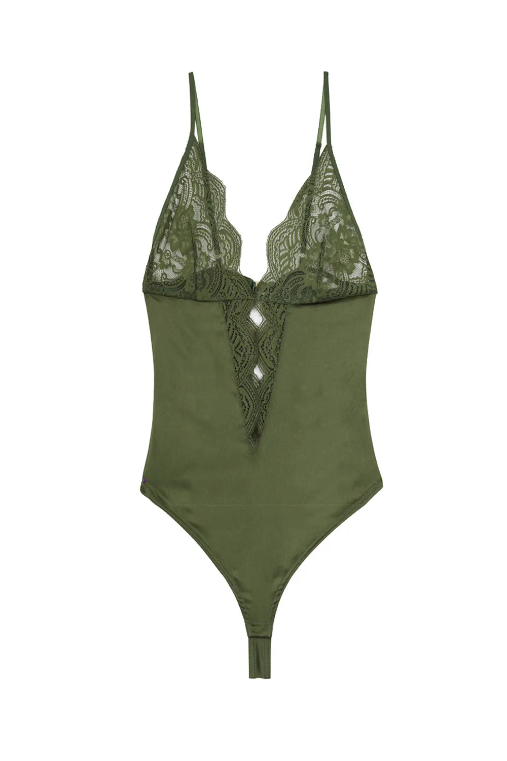 La Petite Etoile Artine body kaki kant bralette
