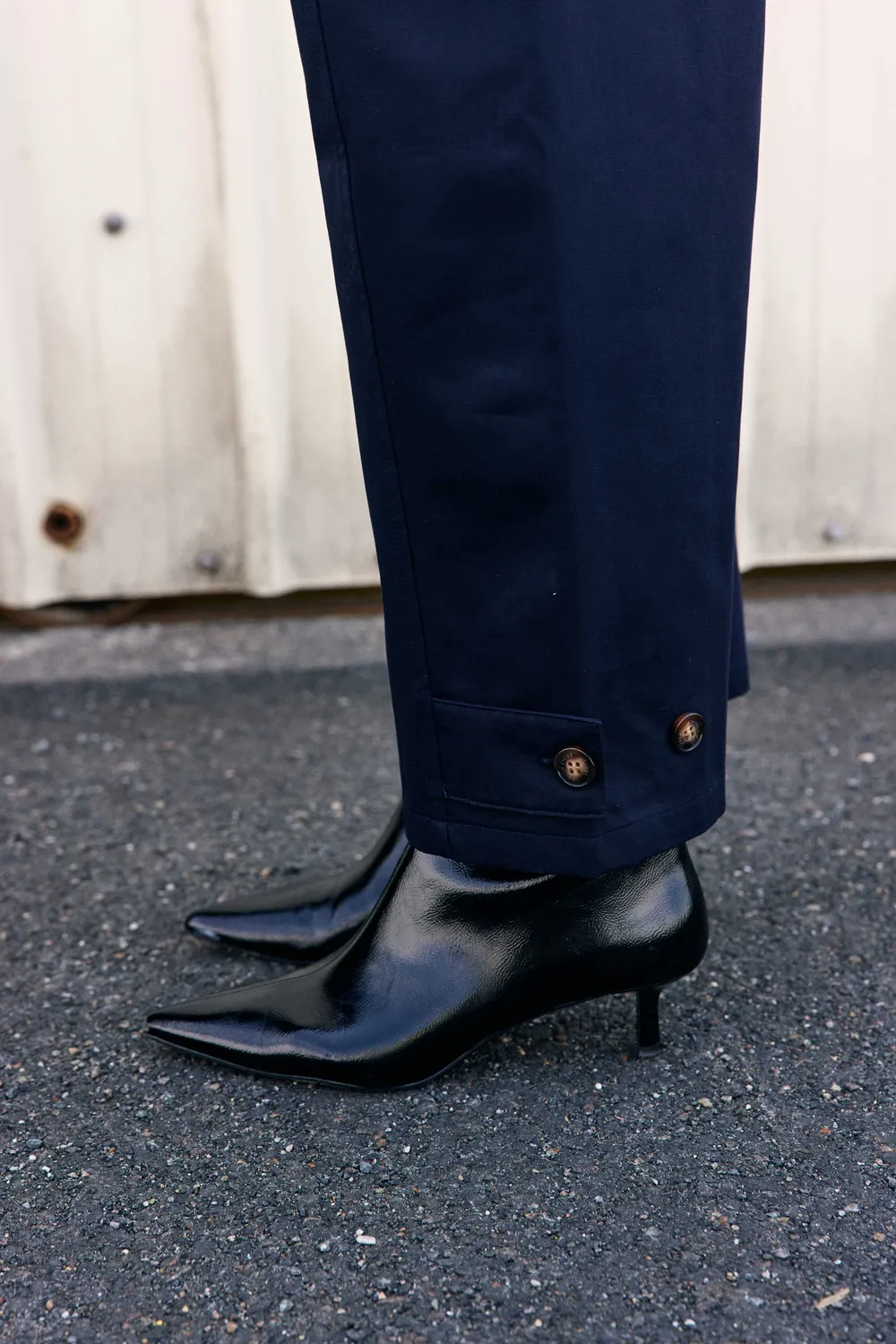 La Petite Etoile Prim barrel broek marineblauw