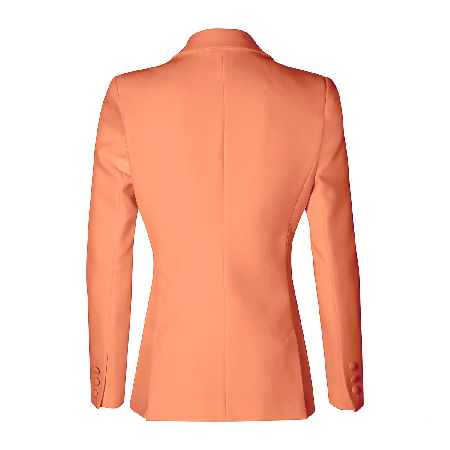 Laboutiek Blazer Long Model blazer peach ruim elegant