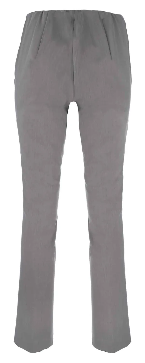 Sensia Penny pantalon grijs kort viscose slank