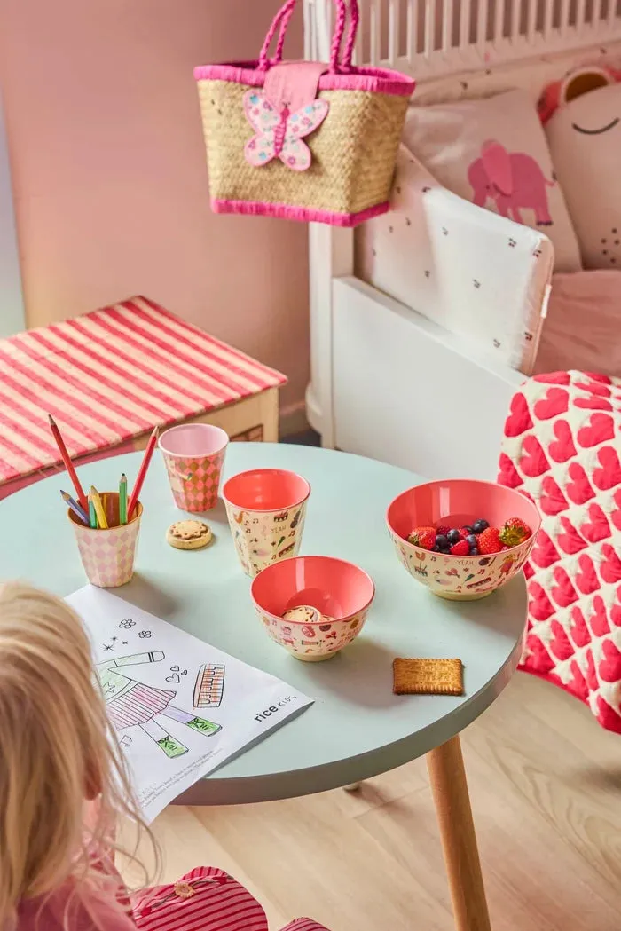 Amiek Music schaaltje melamine 300 ml roze