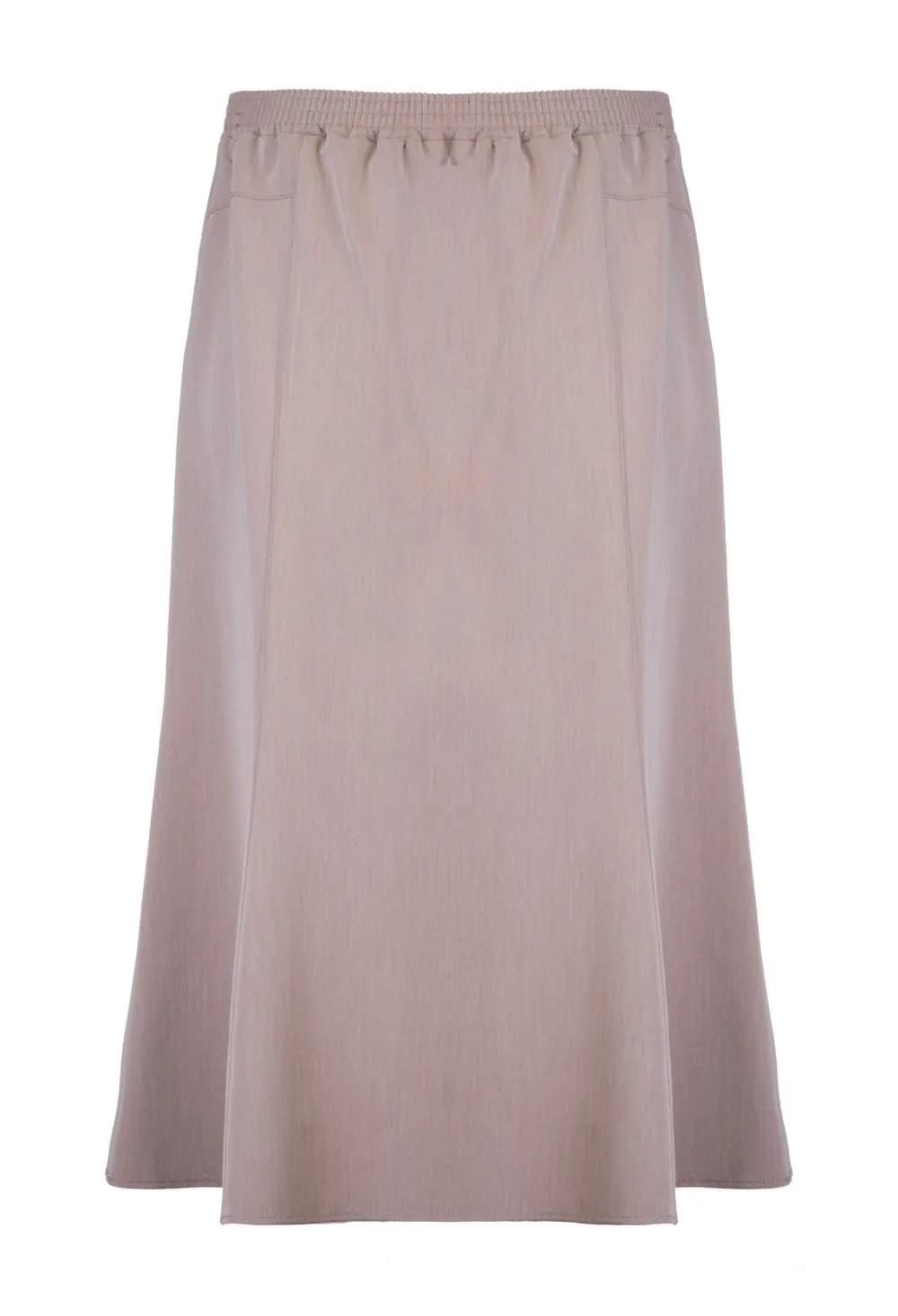 Sensia Ranco rok taupe 75 cm viscose