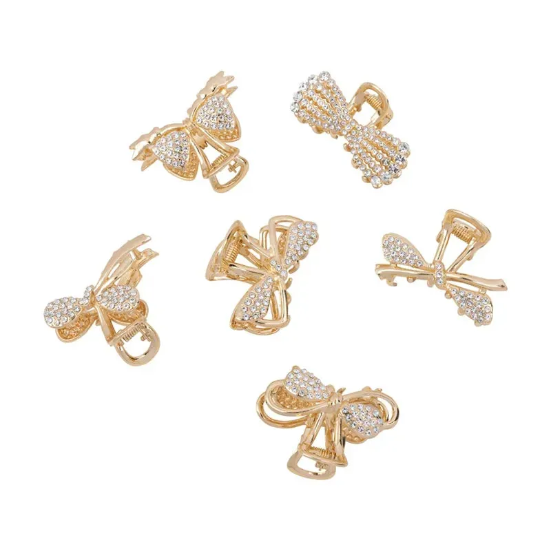 Amiek Hairclip Mini Sparkly haarstrikje glitter
