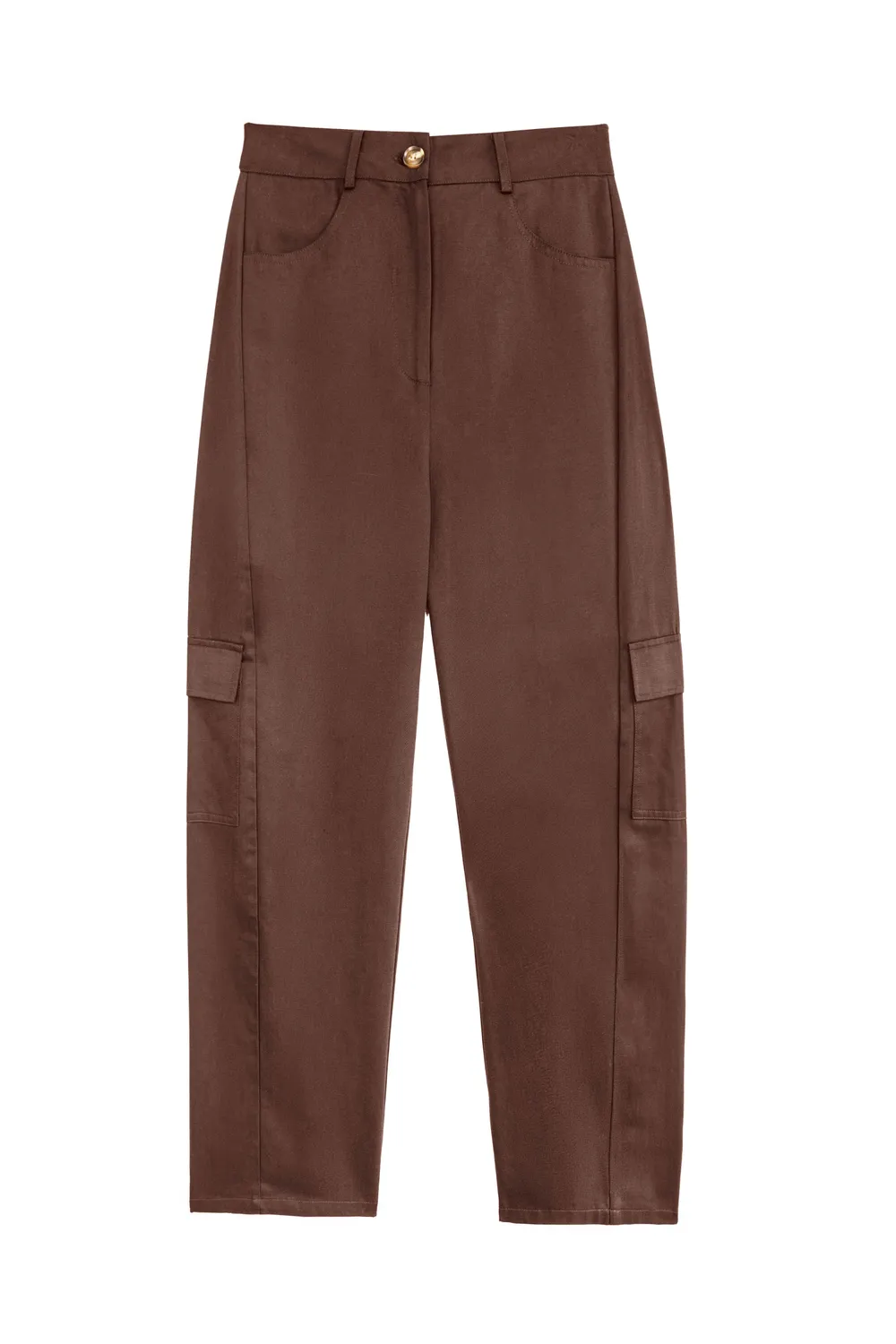 La Petite Etoile Pazy broek bruin barrel zakken