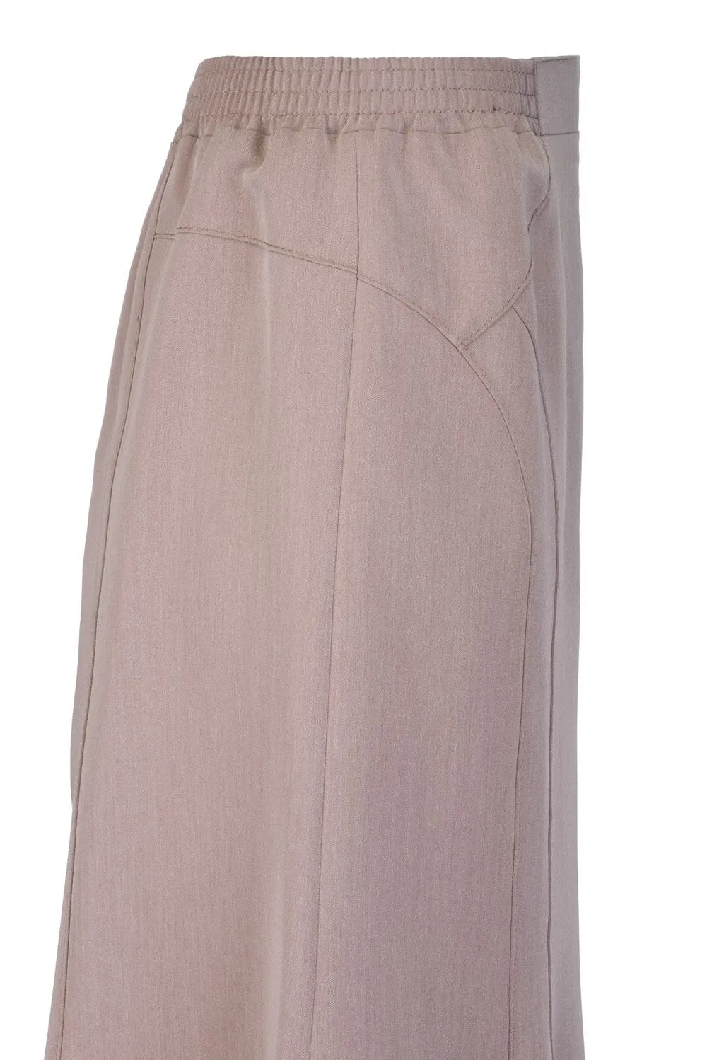 Sensia Ranco rok taupe 75 cm viscose