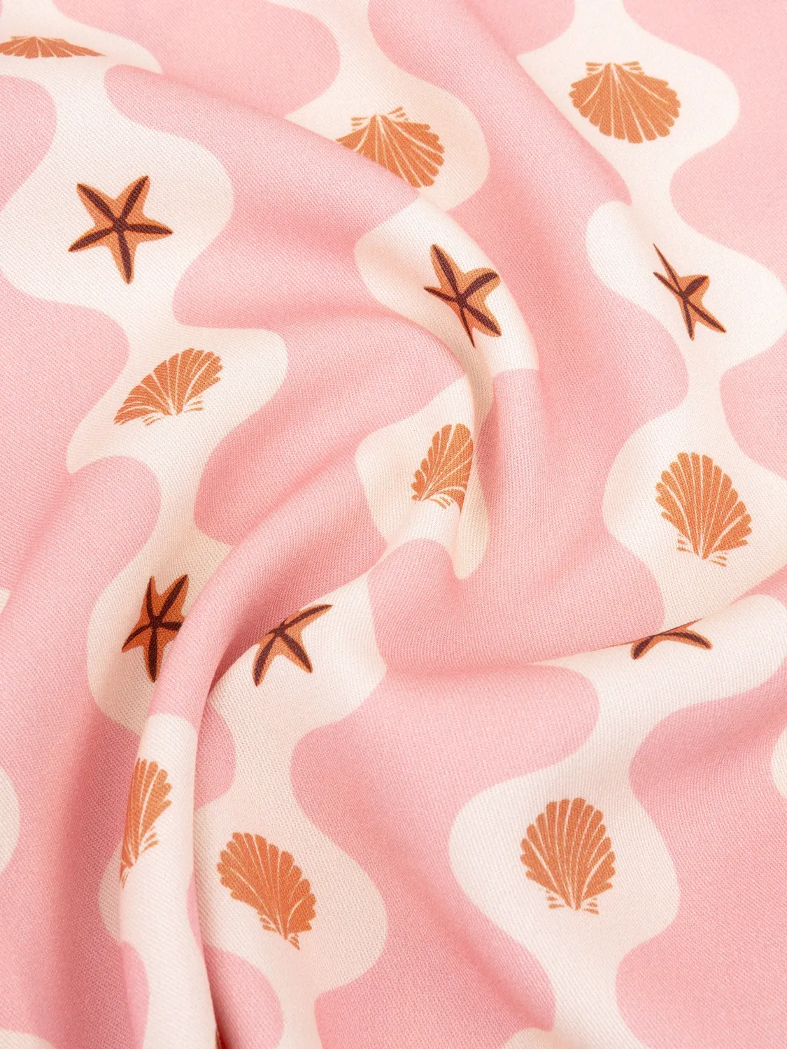 Amiek Ydence Lorena top pink seashells