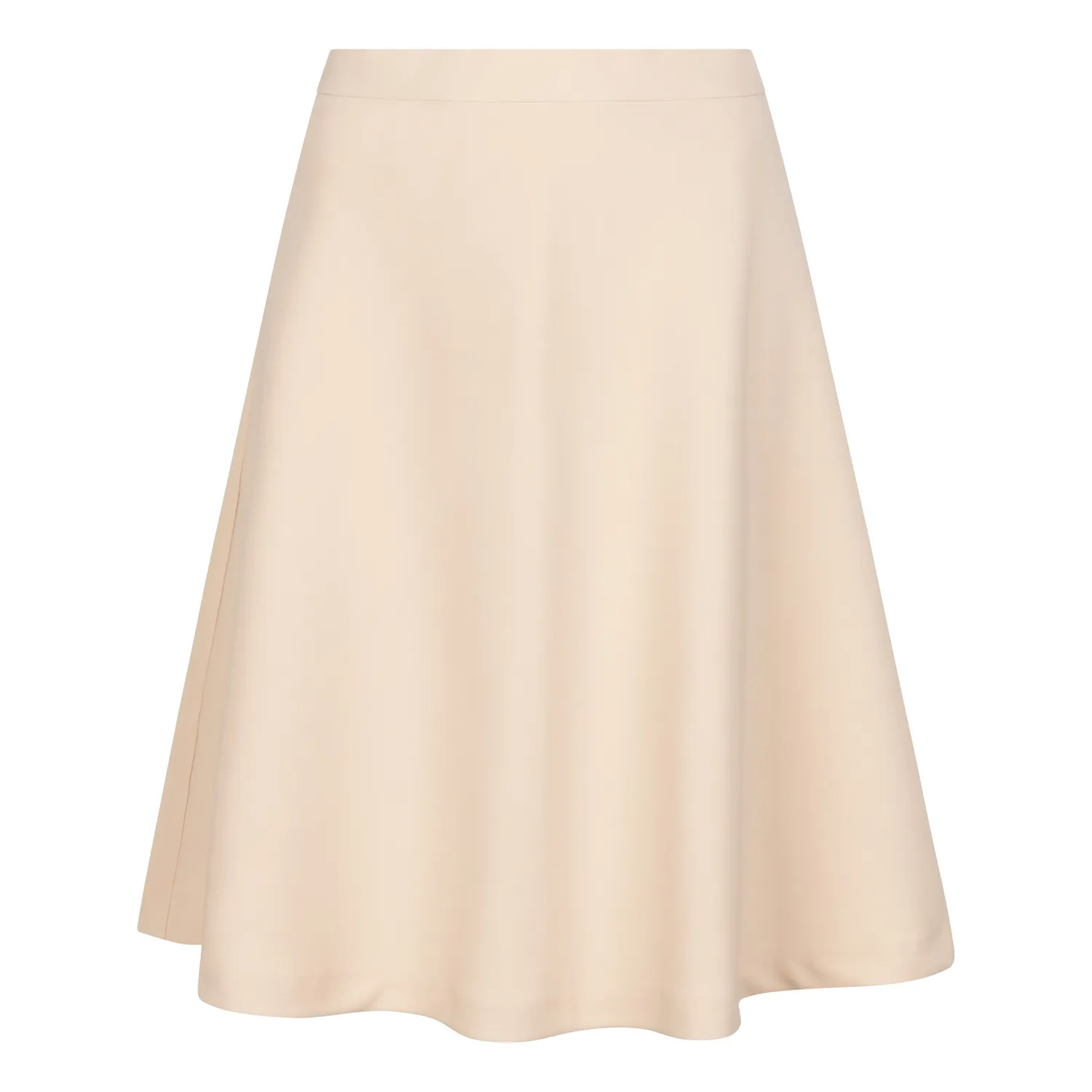 Laboutiek Flare Skirt rok zand stretch knielengte