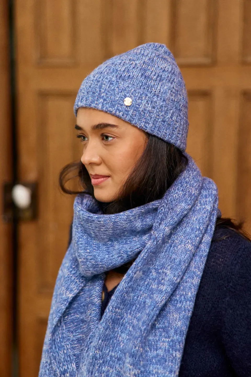 La Petite Etoile Ayo muts blauw ajour