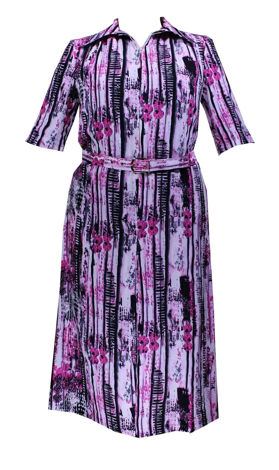 Seniorenkleding StrMixPrint KM dames japon print