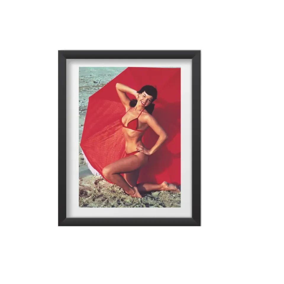 Tatyana Pinup Pictures poster rood bikini