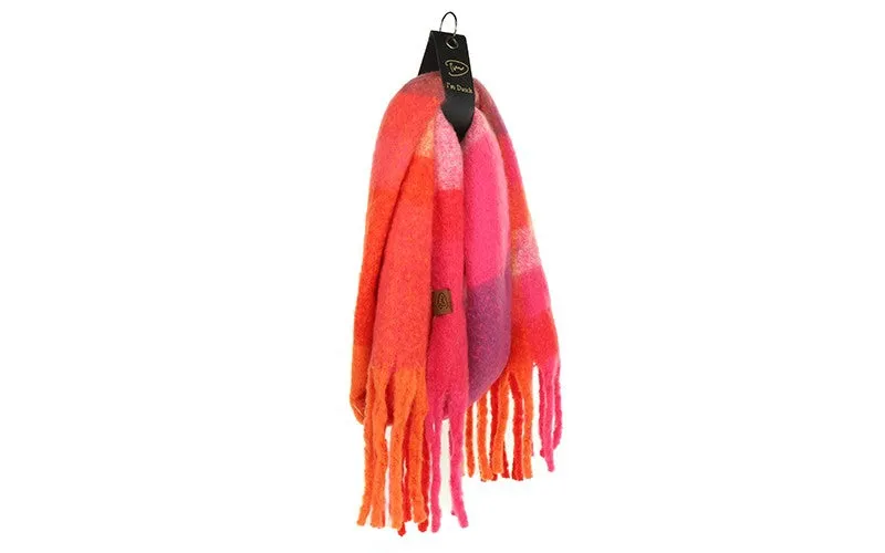 Amiek Mont blanc sjaal colorful polyester 210 cm