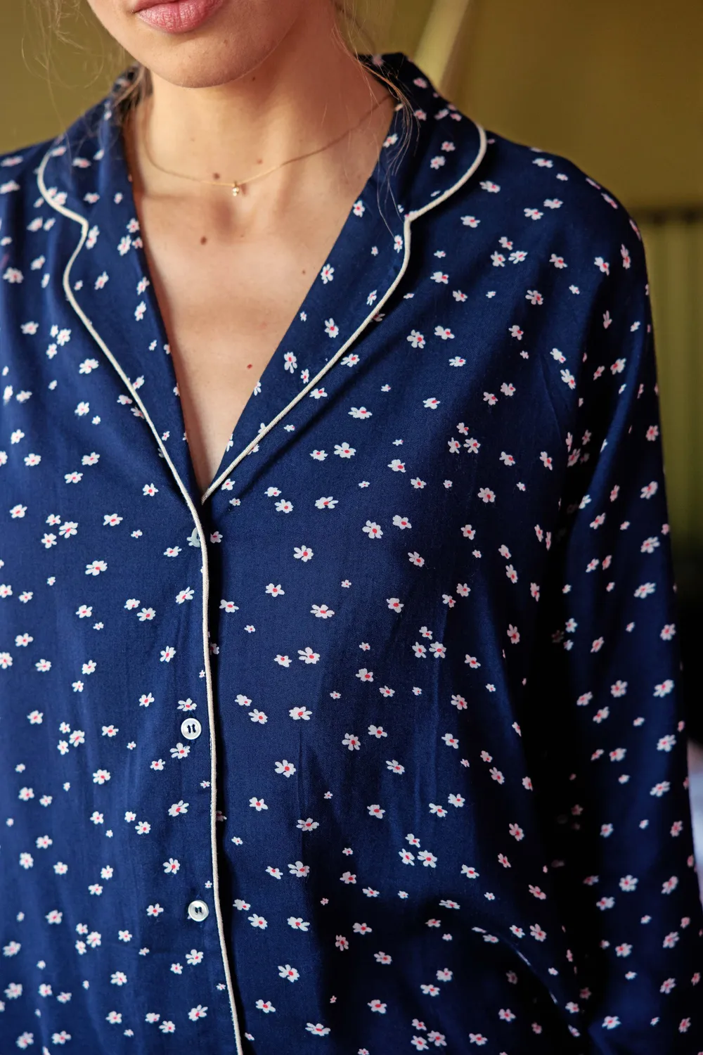La Petite Etoile Moska pyjama set bloemenprint