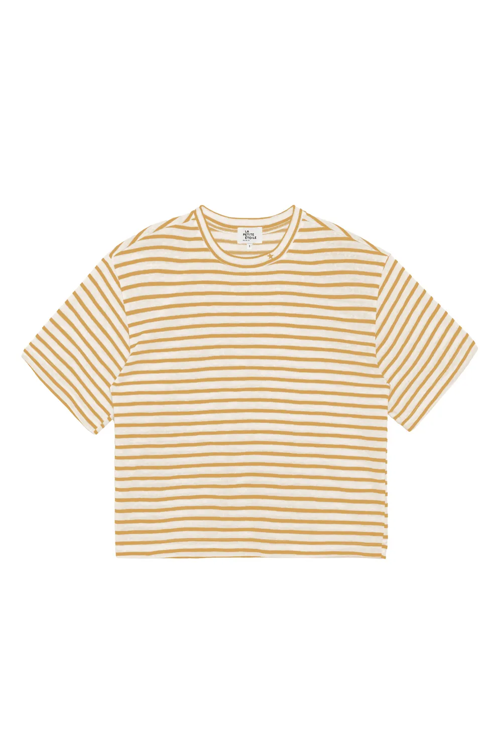 La Petite Etoile Tais T-shirt oversize ecru beige
