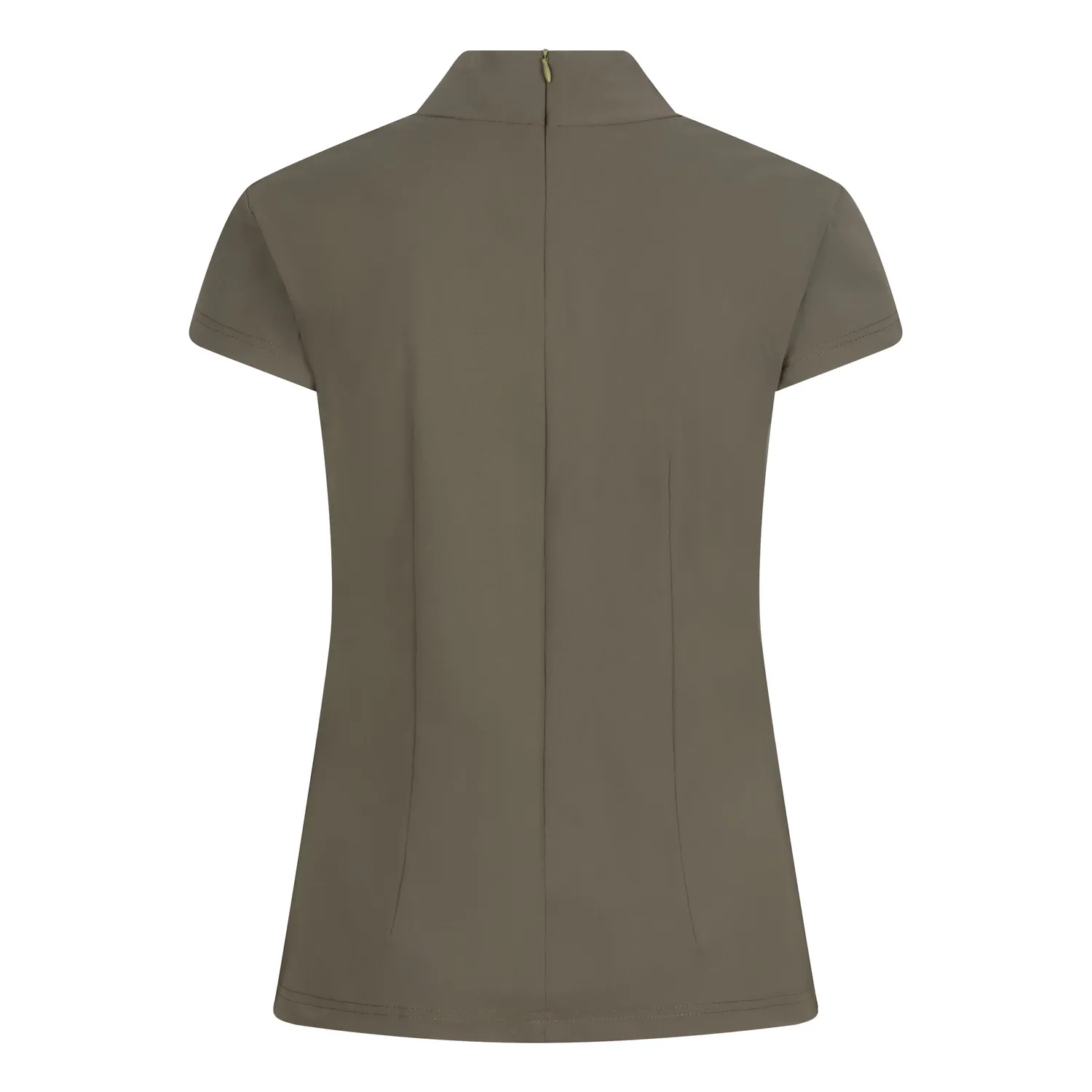 Laboutiek Donna Cap Sleeve travel top groen col