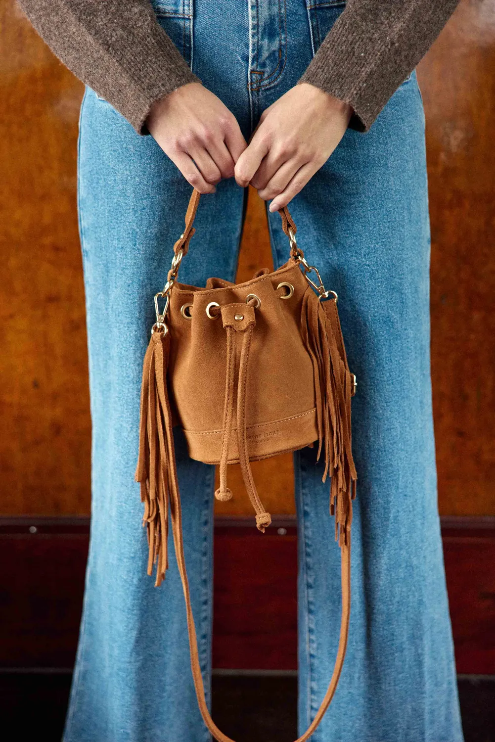 La Petite Etoile Aimmy emmertas camel suède