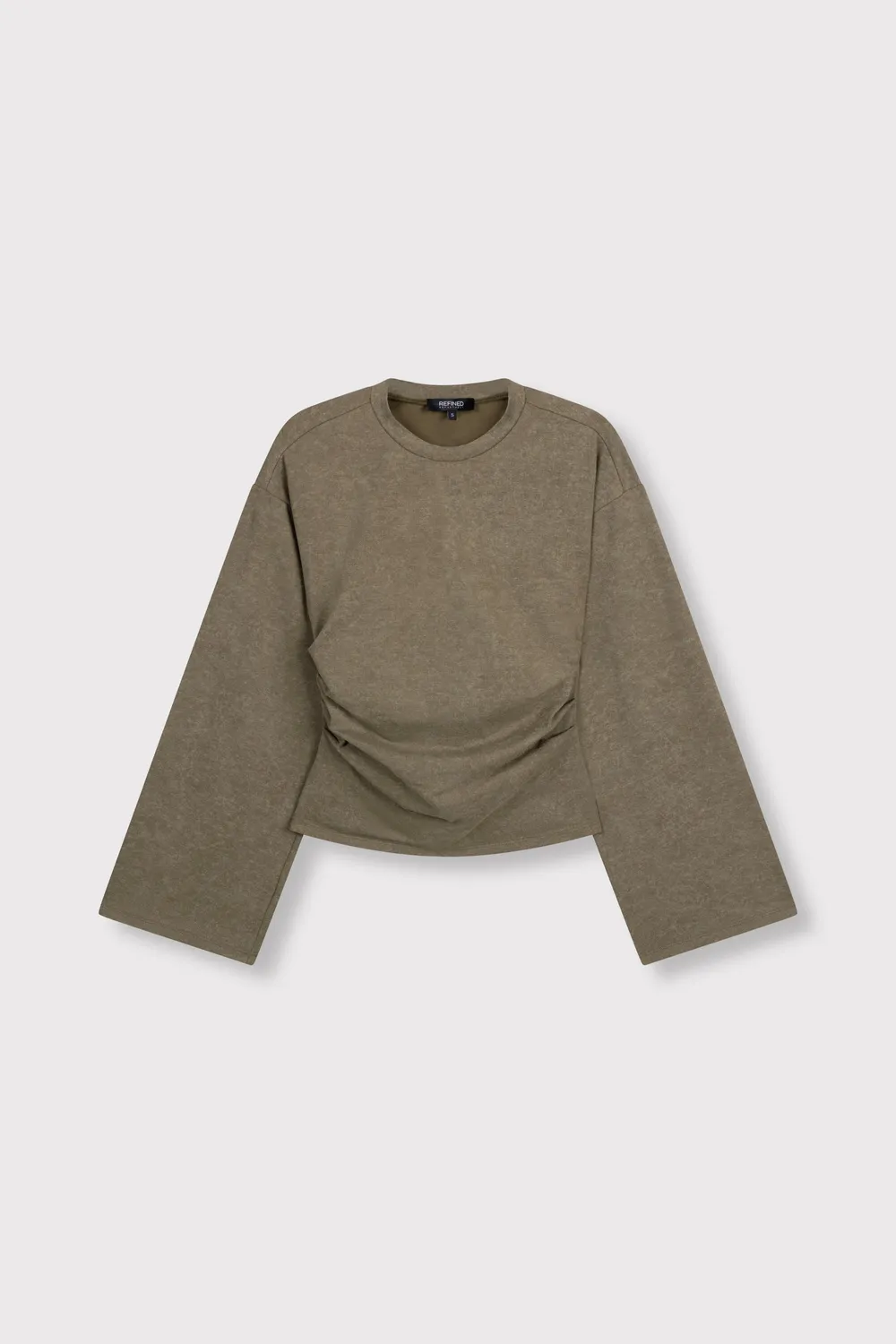 Amiek Cruz army longsleeve groen