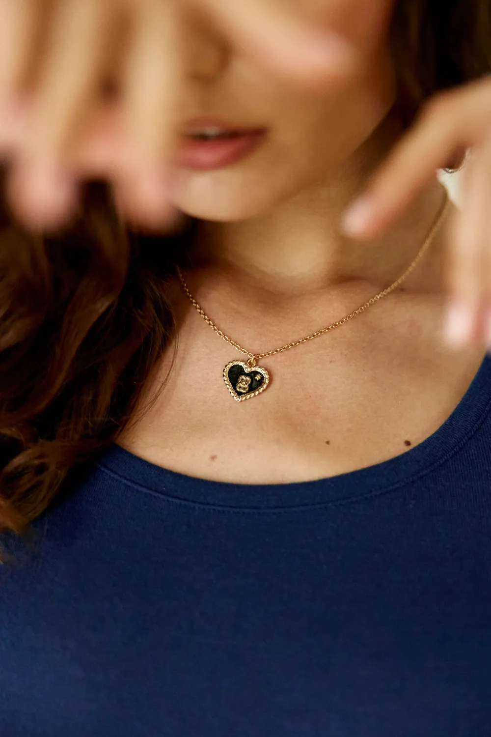 La Petite Etoile Adela ketting goud hart