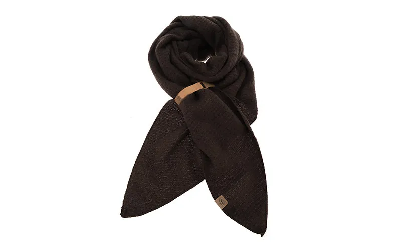 Amiek Saalbach sjaal choco viscose 250 cm
