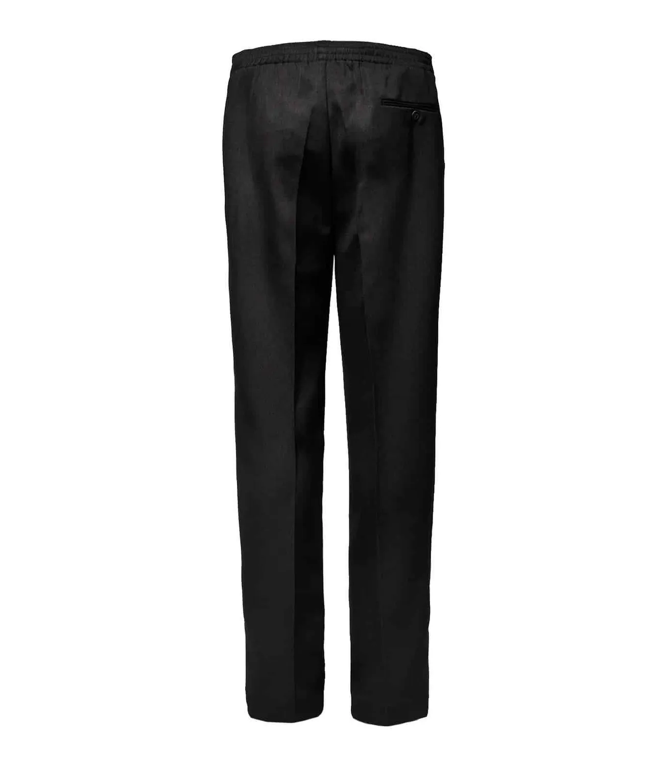 Luigi Morini Amberg herenpantalon zwart polyester