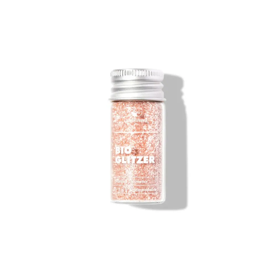 Birkenspanner Bio Glitter Prince Peach fijn 5 gram