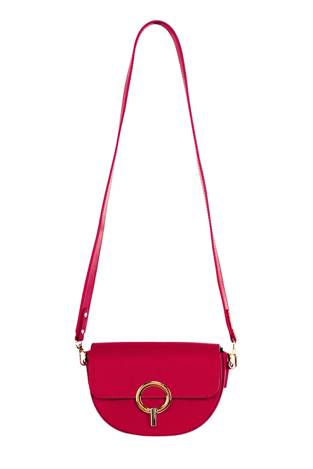 La Petite Etoile Jim handtas rood leerlook