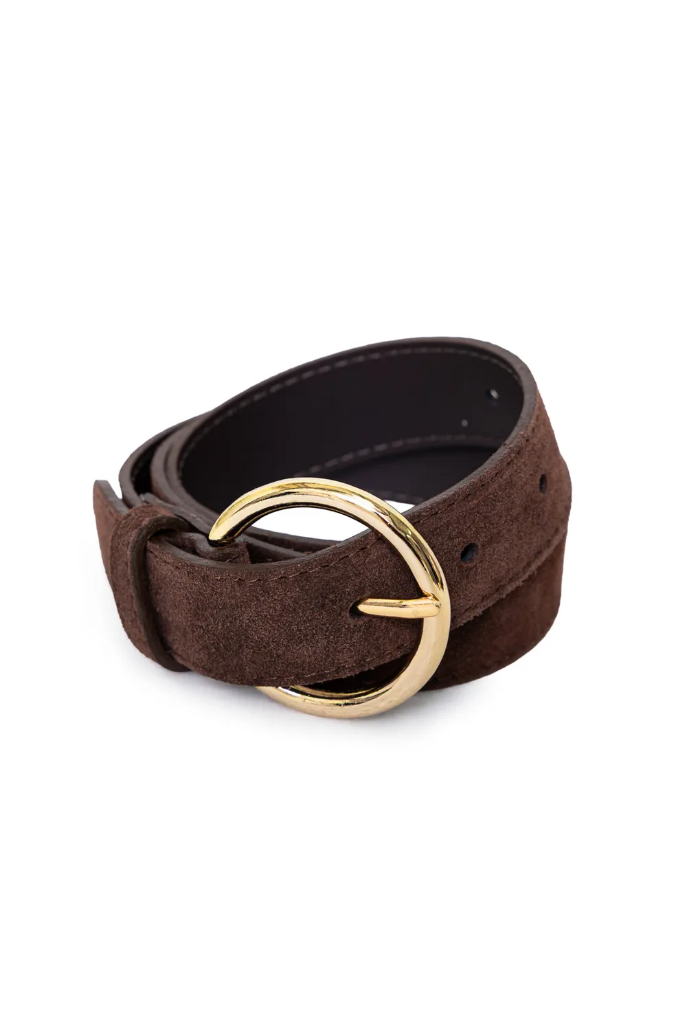 La Petite Etoile Dixon riem bruin suedeleer Italiaans