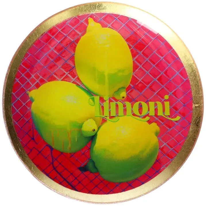 Loveplate Lemon M schaaltje glas citroen 13 cm