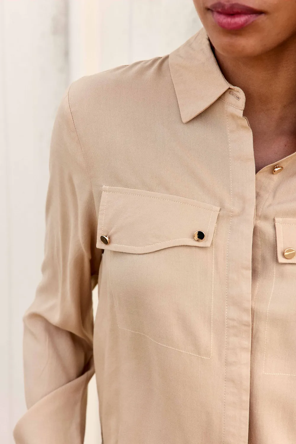 La Petite Etoile Ceres blouse beige 13-beige soepel