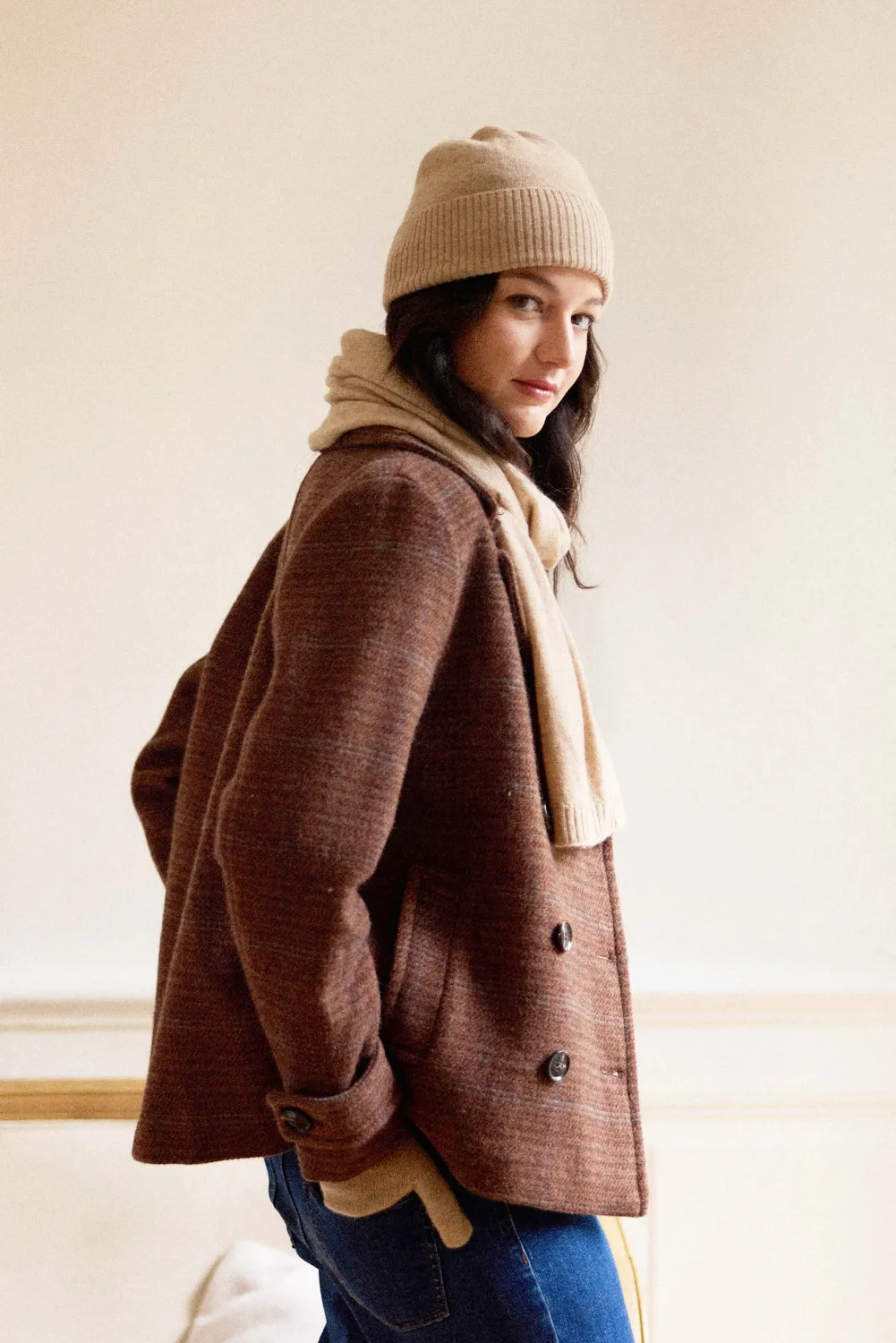 La Petite Etoile Alison kasjmier muts camel