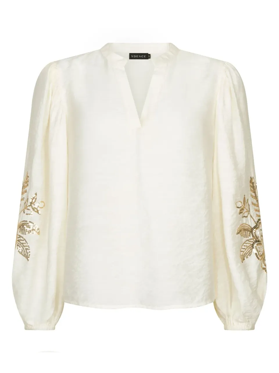 Amiek Rose blouse ecru licht