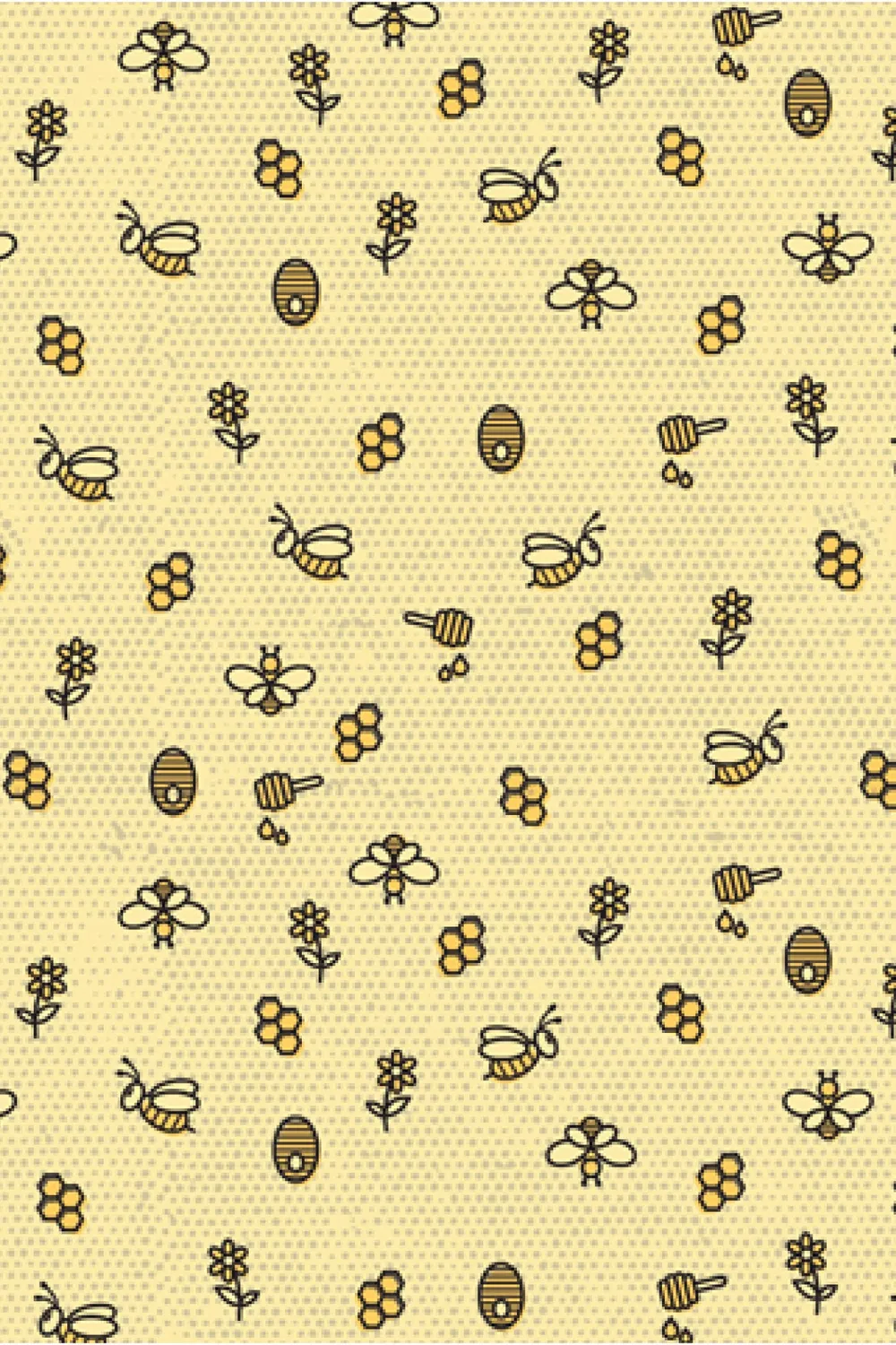 Tatyana Annette rok geel Save the Bees circle