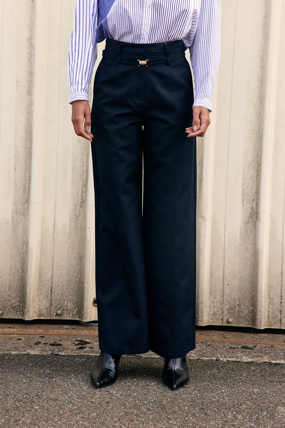 La Petite Etoile Parlin barrel broek marineblauw