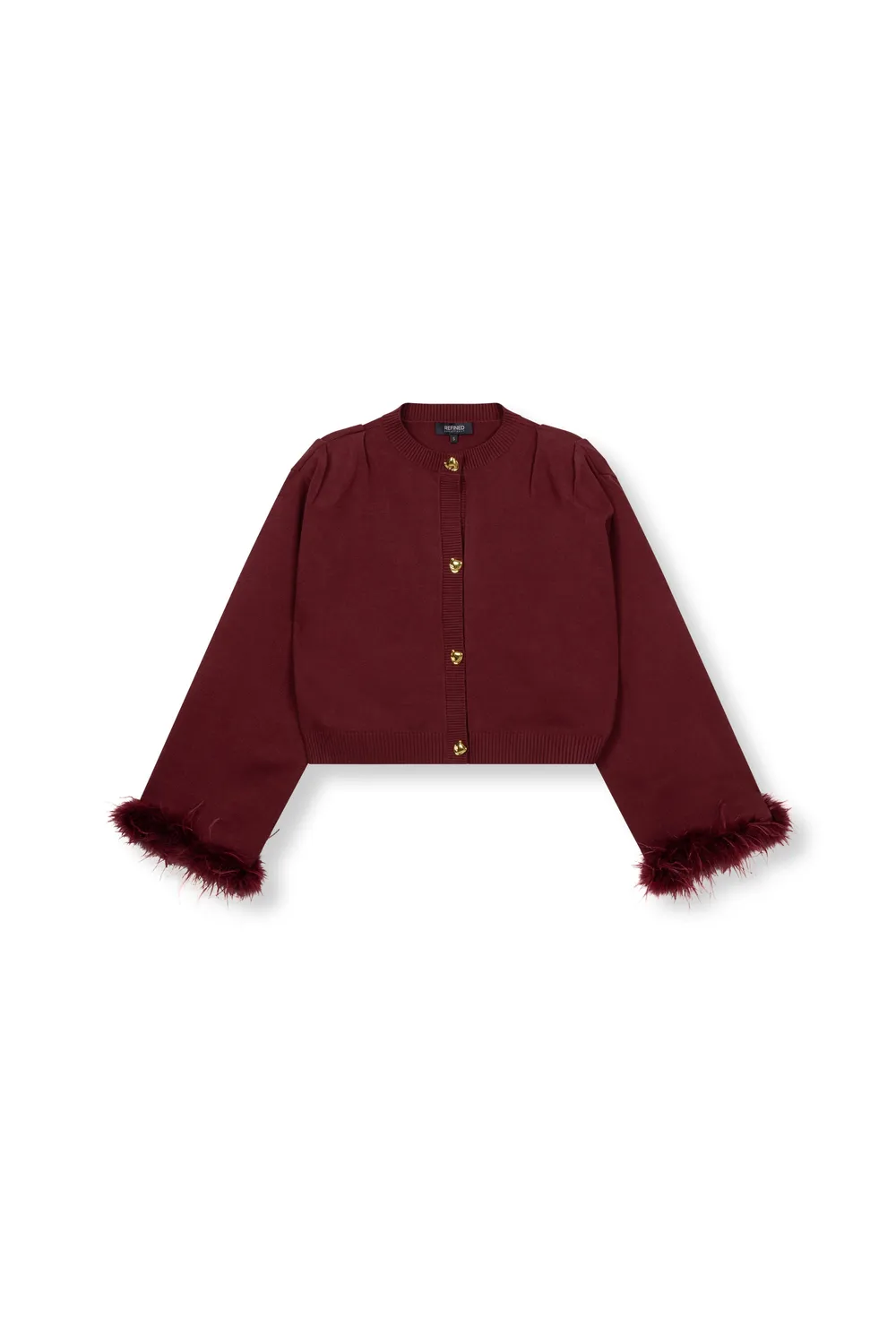Amiek RF Vest Mady vest bordeaux oversized