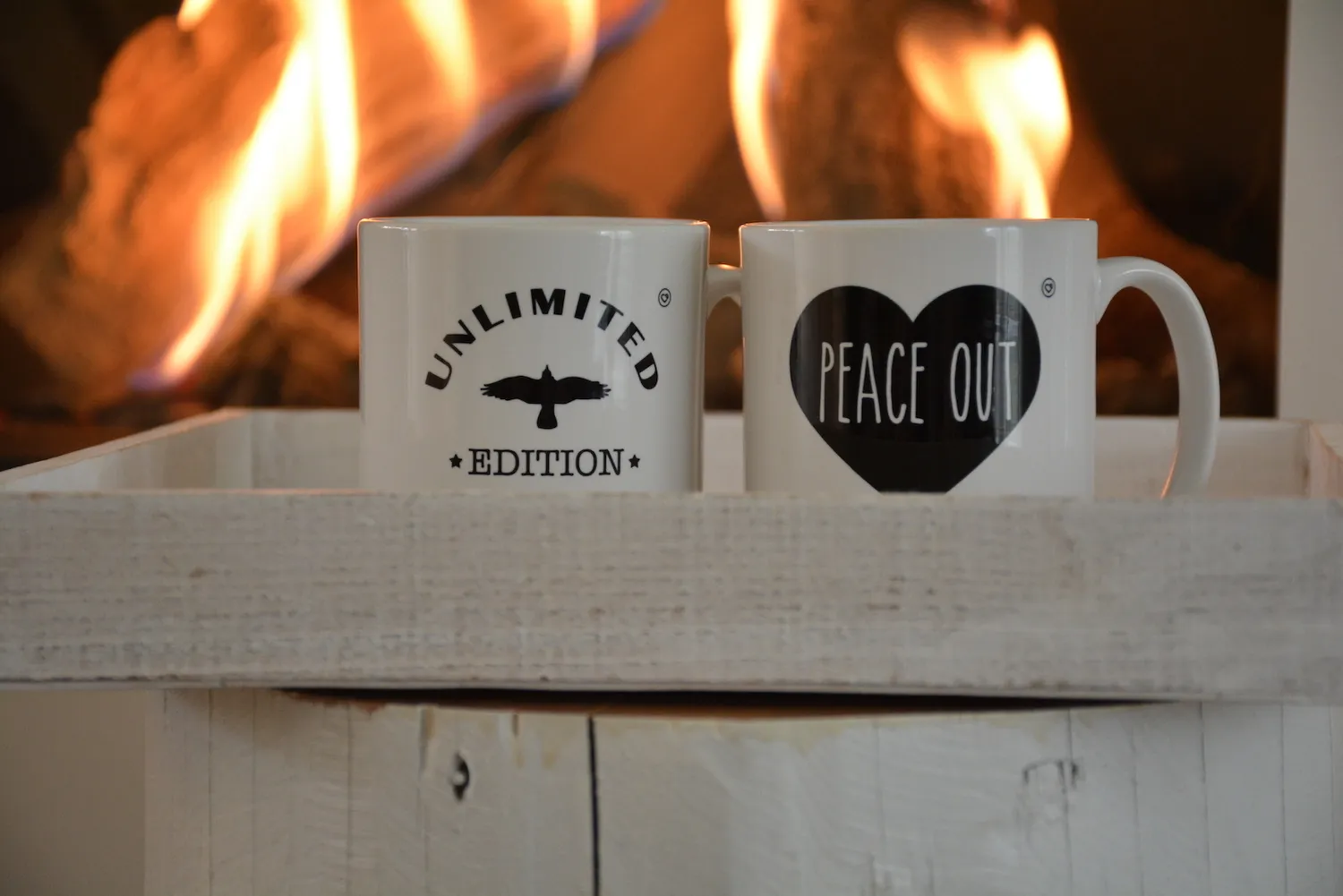 LOVEDRUNKY Peace Out Mok Love-Mugs cadeau