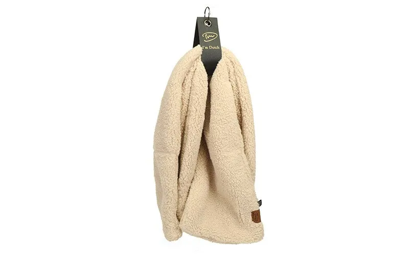 ImDutch Livigno sjaal naturel teddy 195x20cm