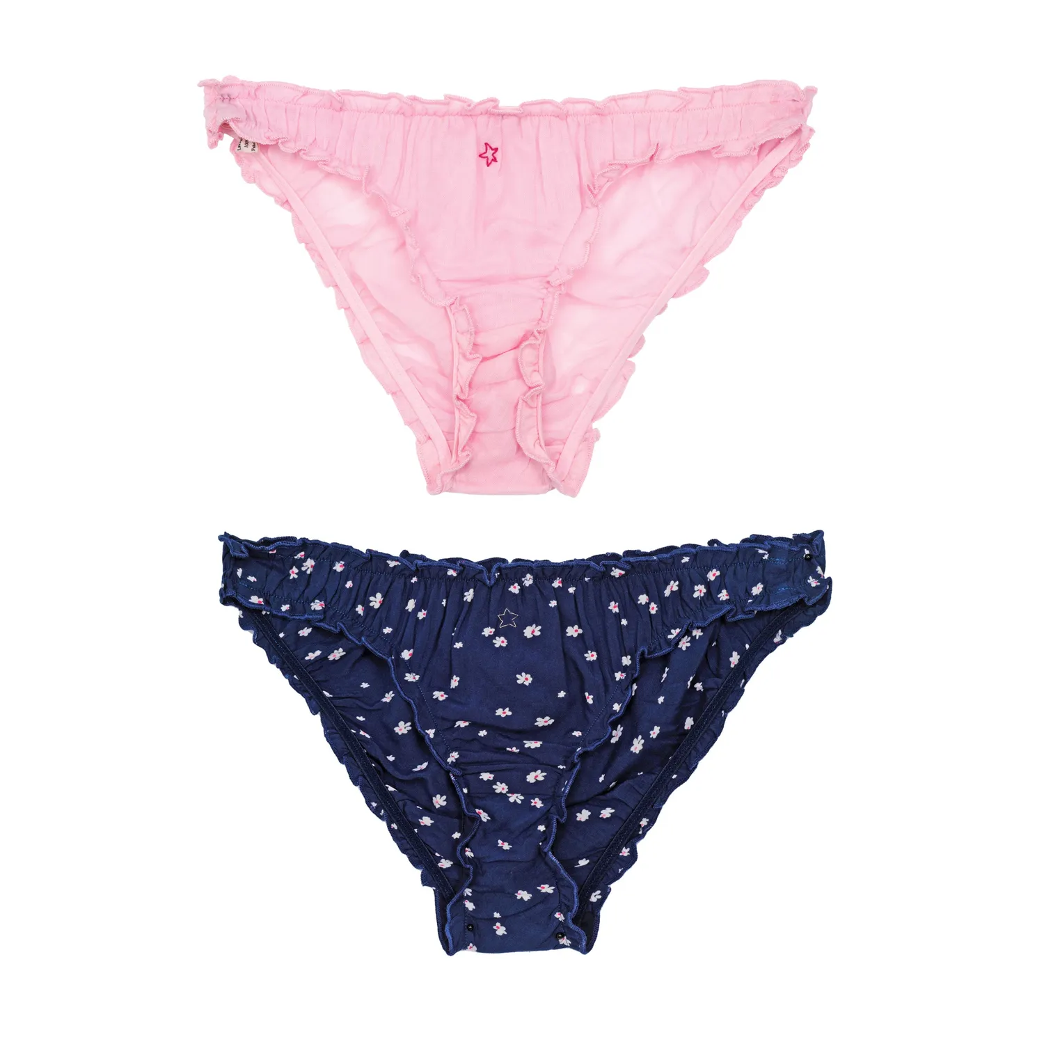 La Petite Etoile Meisa slip katoen roze 2-pack