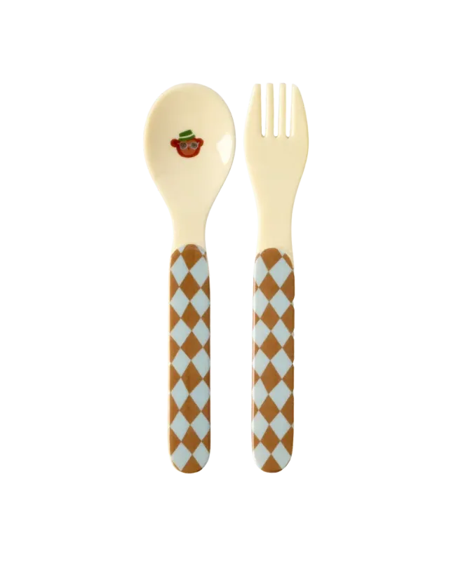 Amiek Music kinderbestek mint melamine