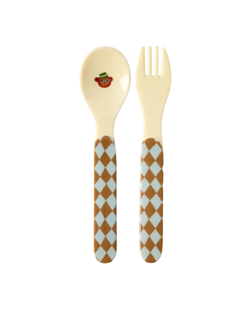 Amiek Music kinderbestek mint melamine
