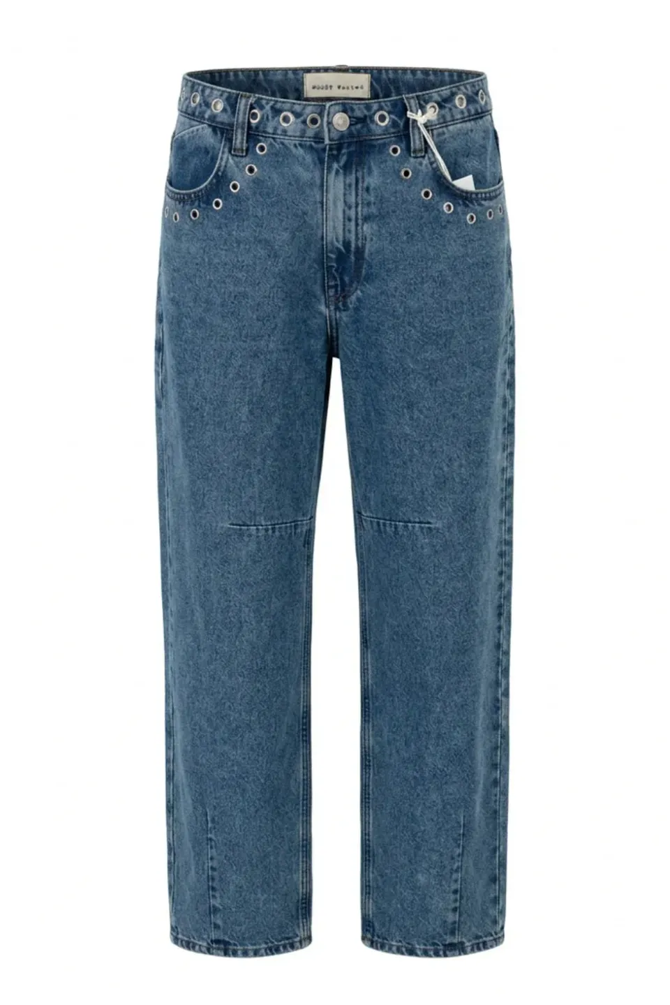 Amiek Janice jeans mid blue dames