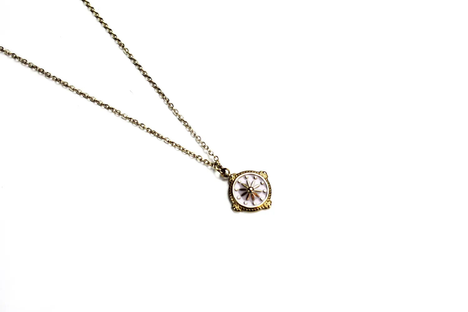 LOVEDRUNKY Leading Star ketting goud lila ster