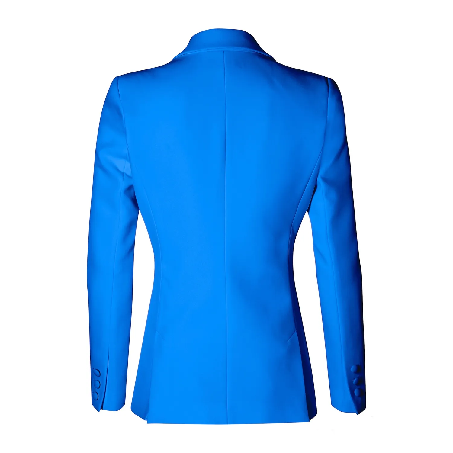 Laboutiek Blazer Long Model blazer kobaltblauw lang