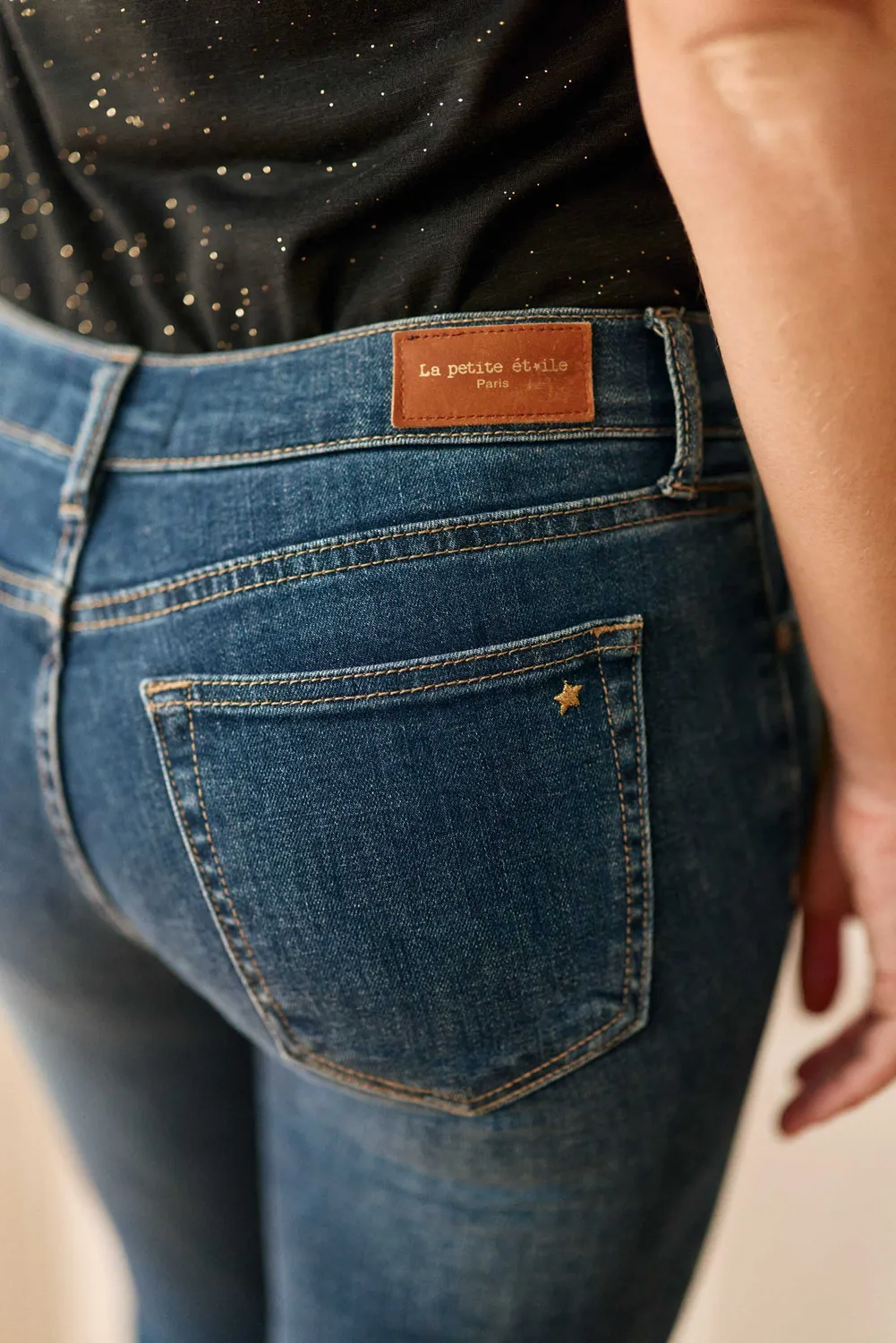 La Petite Etoile Maude skinny jeans Wash stretch