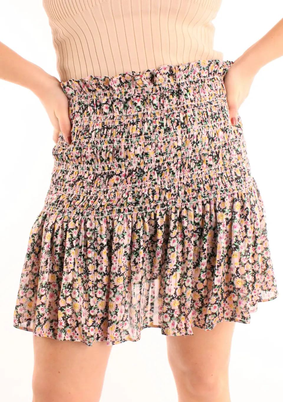 LOVEDRUNKY Rok Smock rokje zwart met broekje