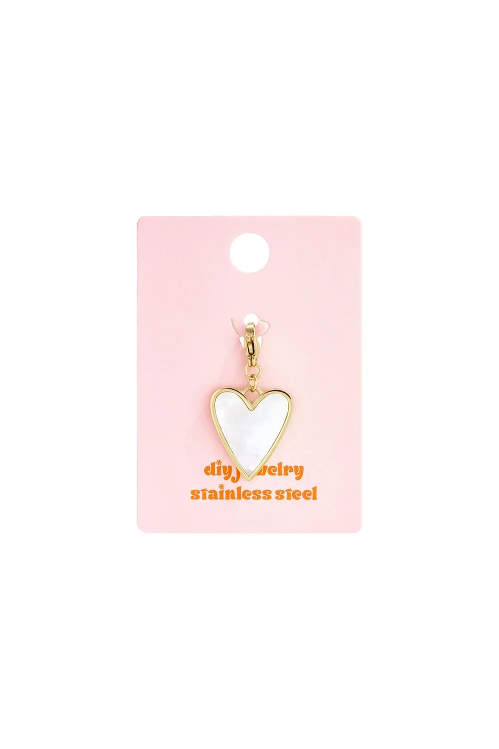 Amiek Hart Sea Shell Bedel Goud stainless steel