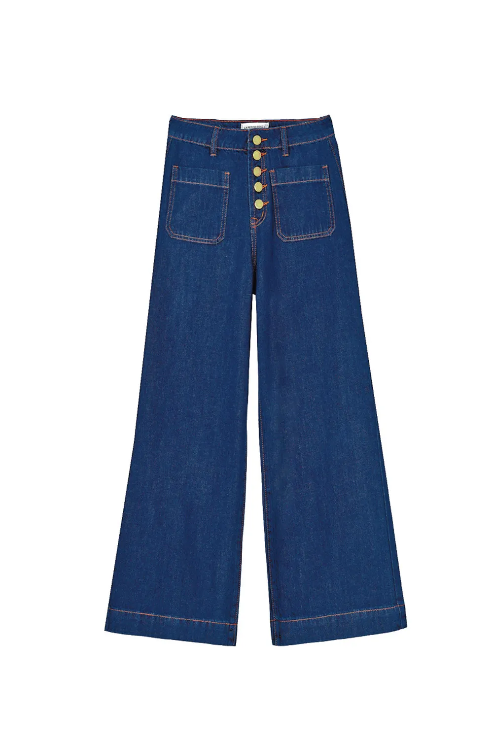 La Petite Etoile Atlanta wijde jeans wash flare