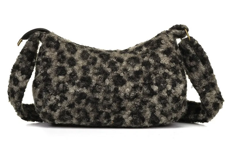 Amiek Vantoux schoudertas black panter teddy