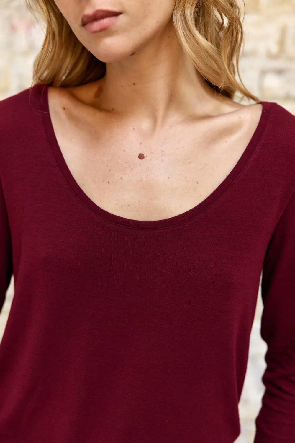 La Petite Etoile Tavy longsleeve bordeaux los